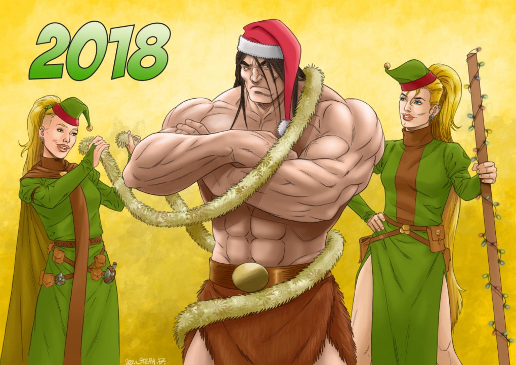 Christmas Rage 2017 by Stéphane Degardin