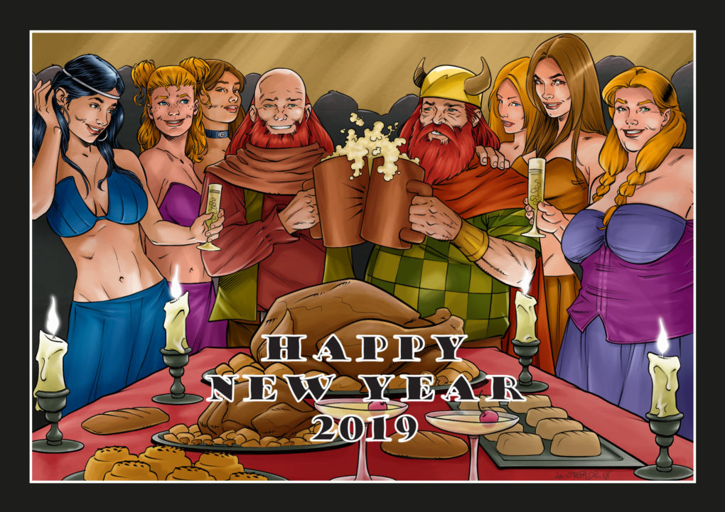 New Year Rage 2019 by Stéphane Degardin