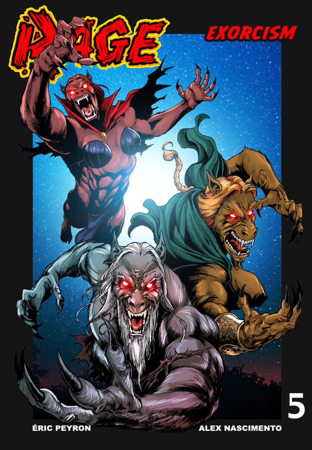 Rage #5 US Cover