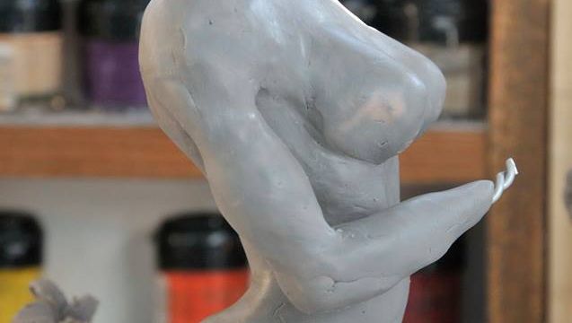 Création du buste d'Ariane par Johann Galliano