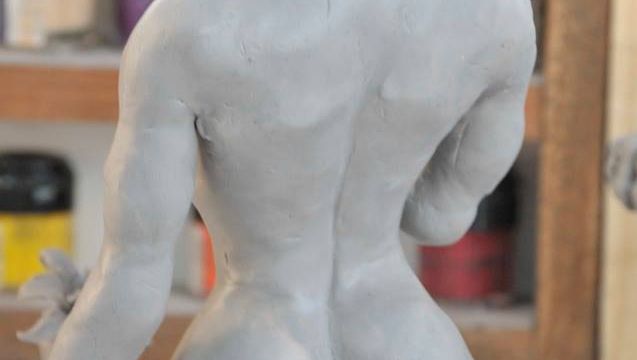 Création du buste d'Ariane par Johann Galliano