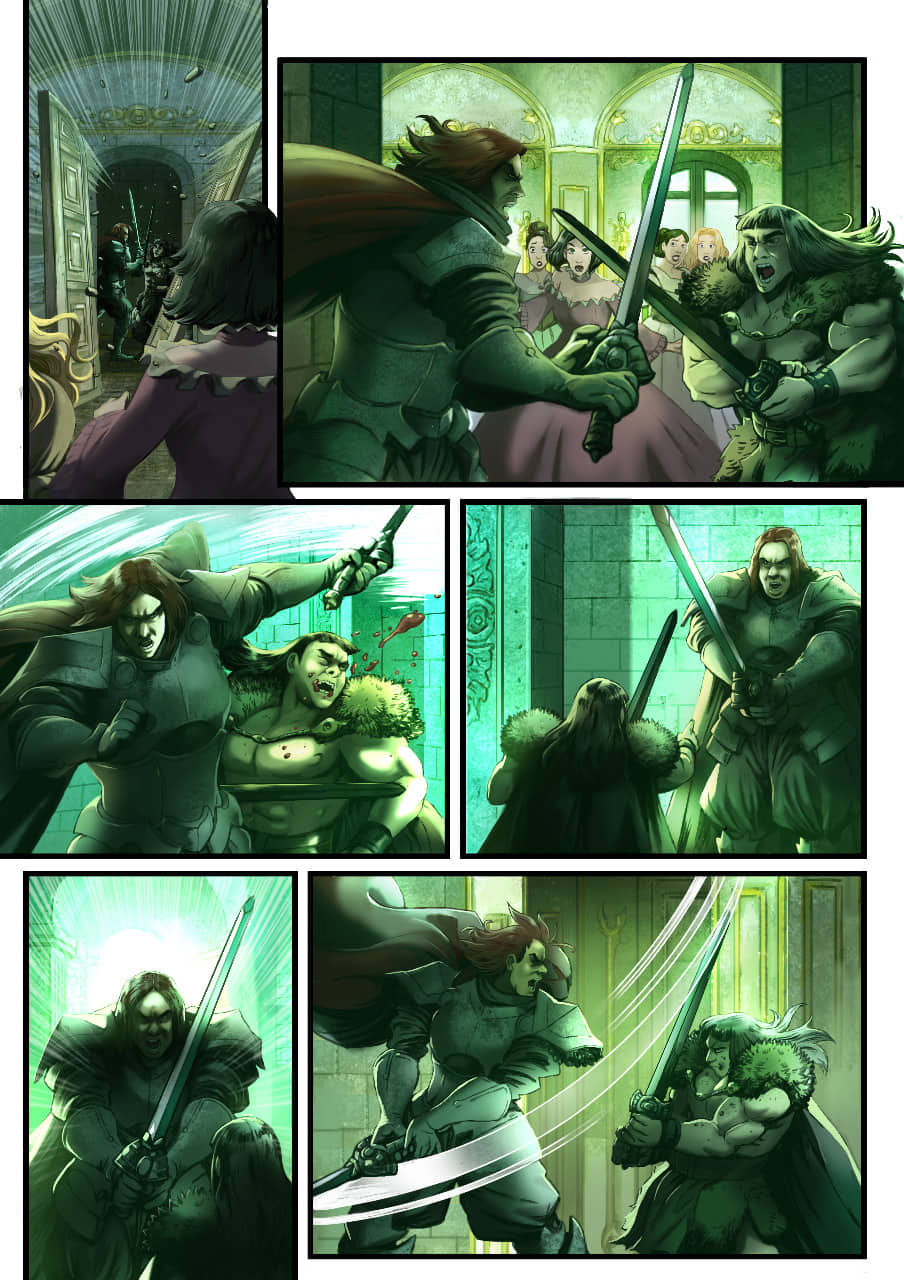 Walmir Archanjo - Worlds of Rage 11 - Arcana Page 2 Colors