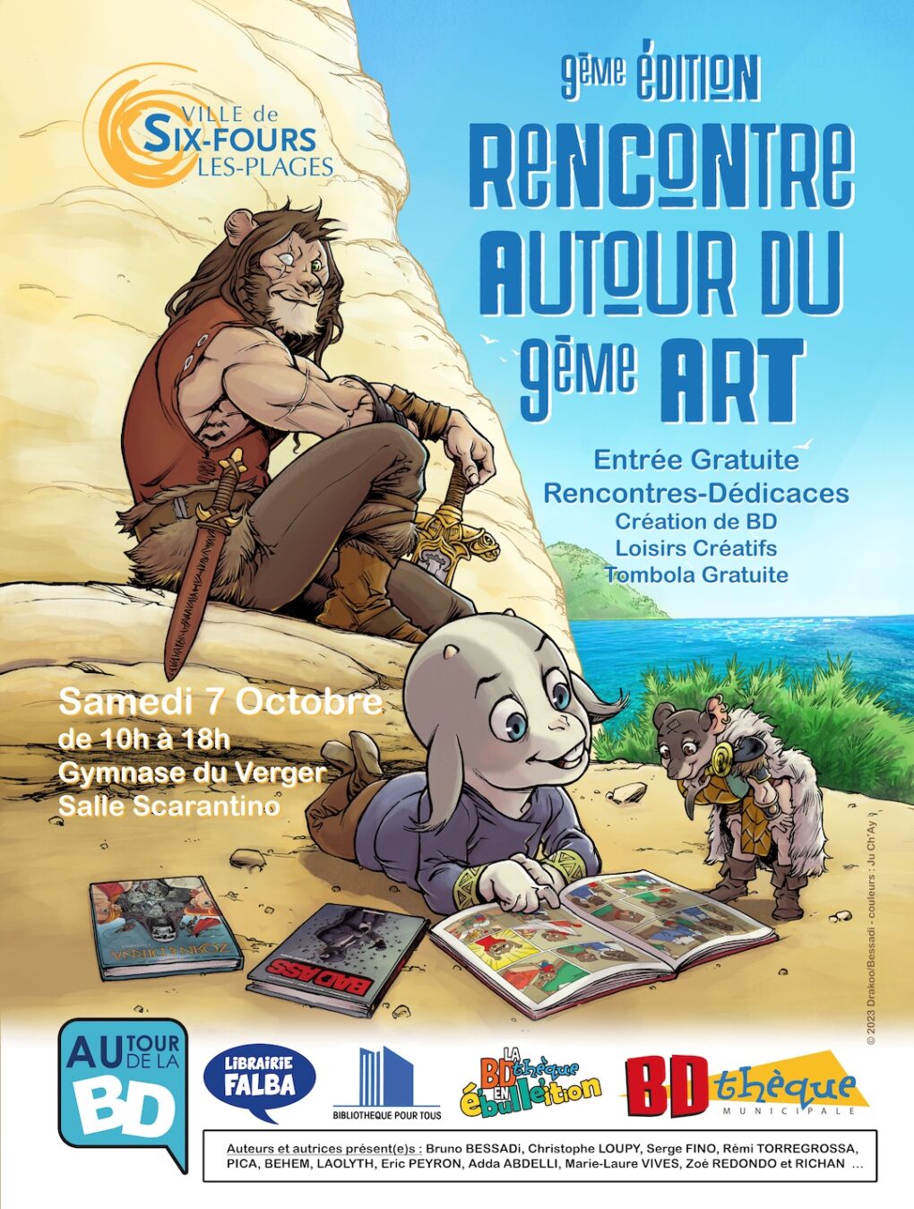 Rencontre autour du 9ème Art 2023