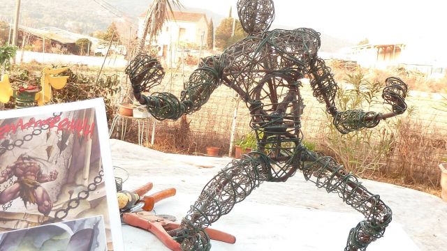 Rage Statue by Jean-Erick Rage Statue by Jean-Erick