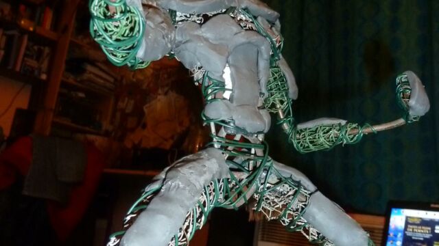 Rage Statue by Jean-Erick Rage Statue by Jean-Erick