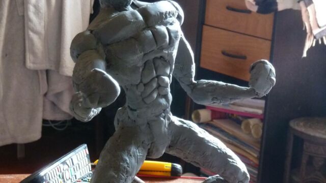 Rage Statue by Jean-Erick Rage Statue by Jean-Erick