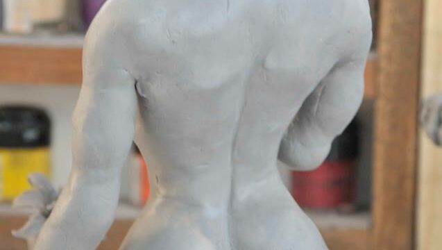 Création du buste d'Ariane par Johann Galliano Création du buste d'Ariane par Johann Galliano