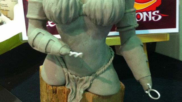 Création du buste d'Ariane par Johann Galliano Création du buste d'Ariane par Johann Galliano